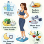 lose 4 pounds of water weight overnight