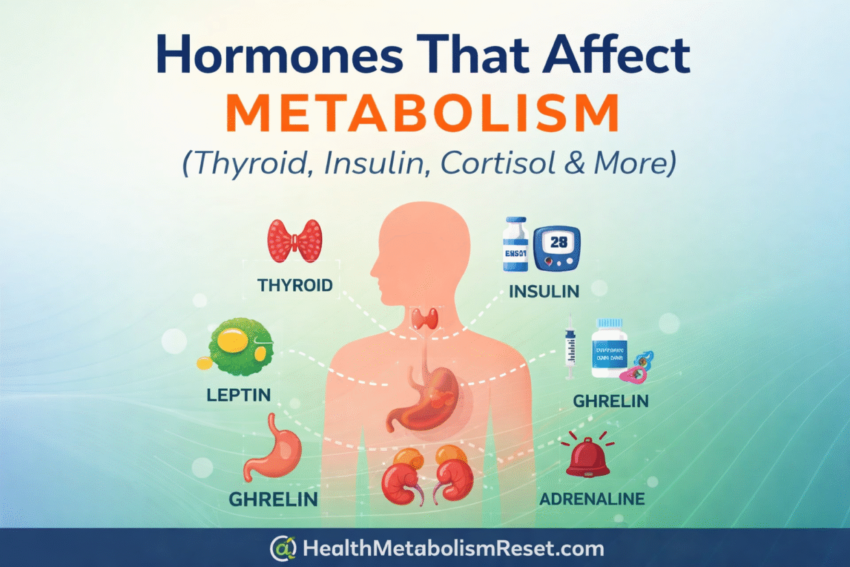 Hormones That Affect Metabolism chart