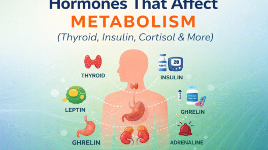 Hormones That Affect Metabolism chart
