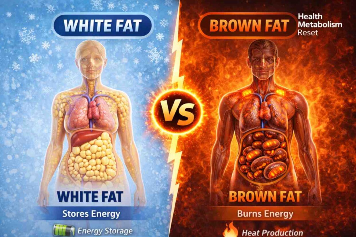 white fat vs brown fat