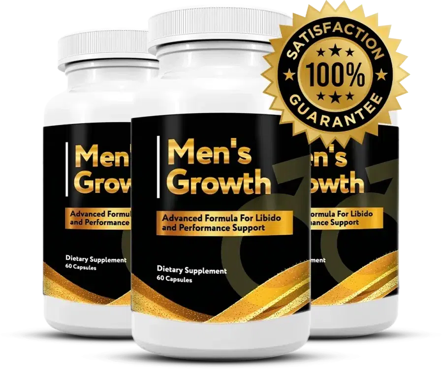 men's growth supplement image illustartions