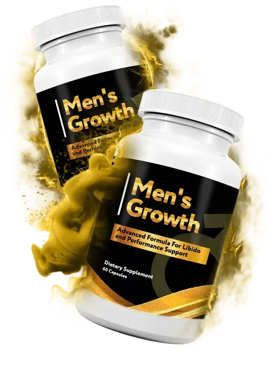 men's growth supplement image illustrations