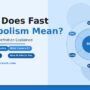 What does fast metabolism mean full explanation with diagram showing BMR and factors like genes, muscle, age, thyroid, and activity.