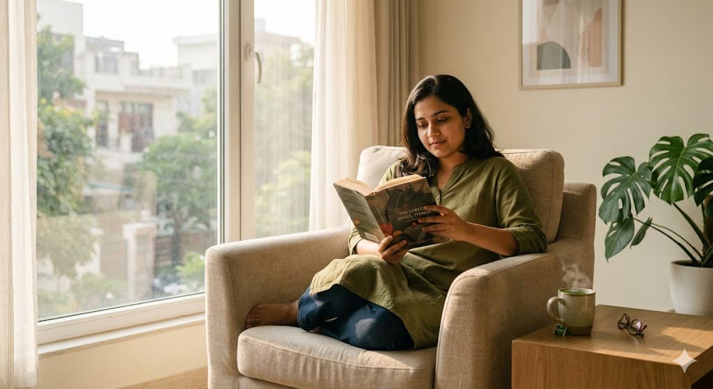 daily reading habit for mental wellness and healthy lifestyle